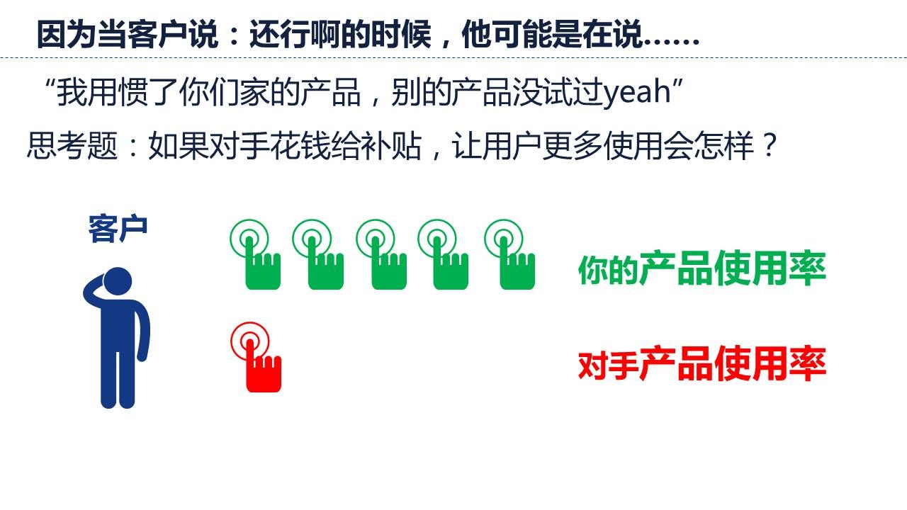 民意在产品调查里反映的可能是想试试其他家的