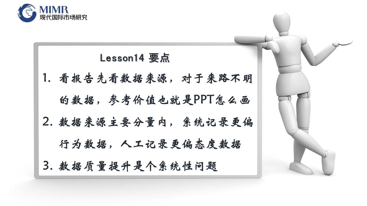 总结：看报告先看数据来源，系统记录偏向行为数据，人工记录偏向态度，数据质量提升是个系统性问题。