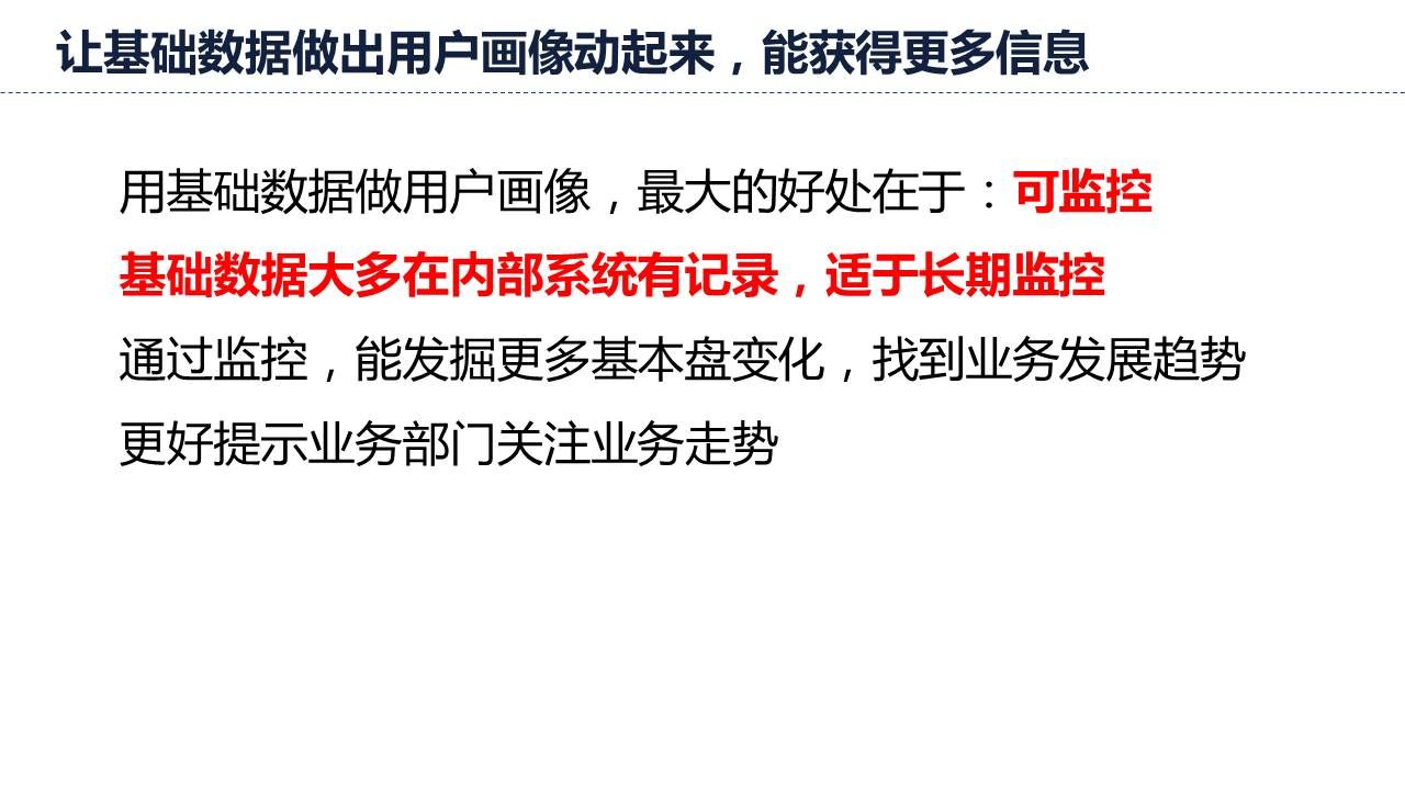 用基础数据做出用户画像能获得更多信息