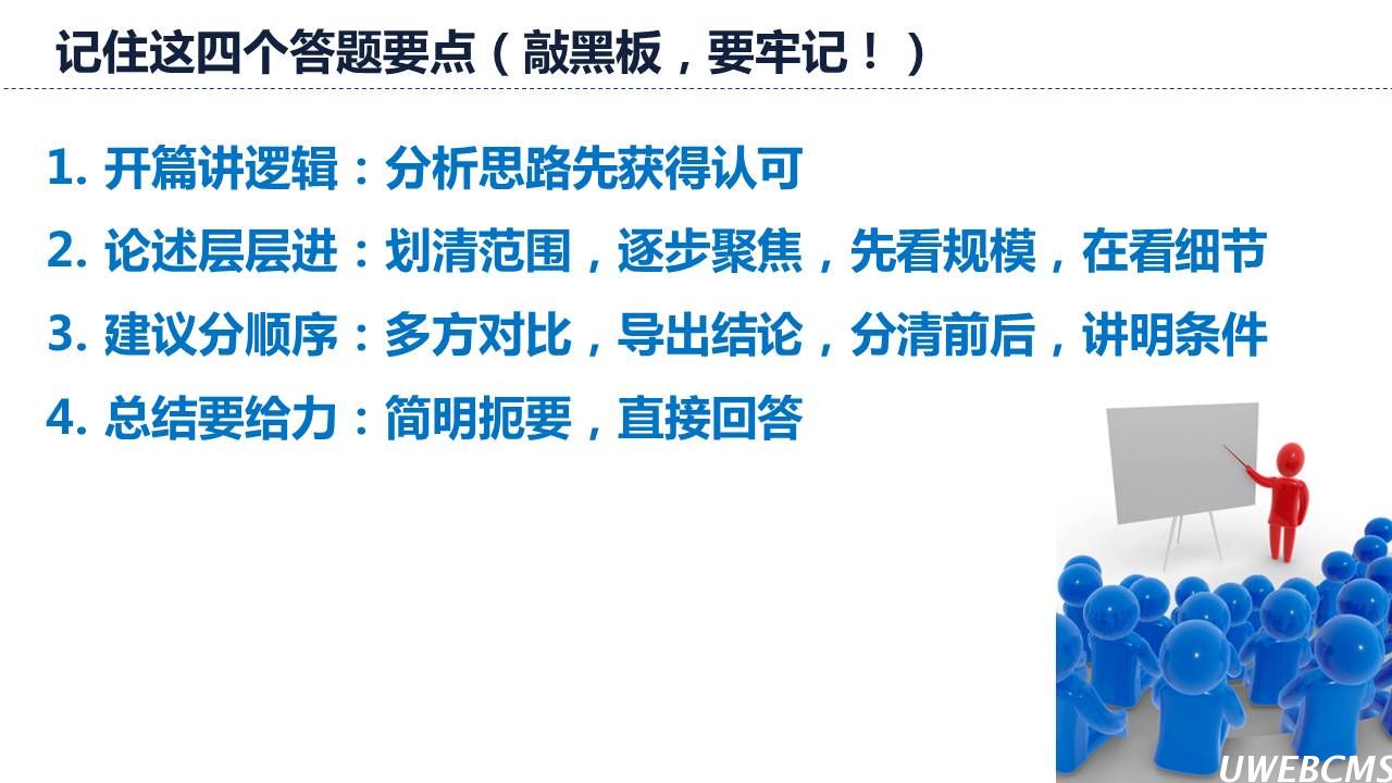 优秀报告四个要点